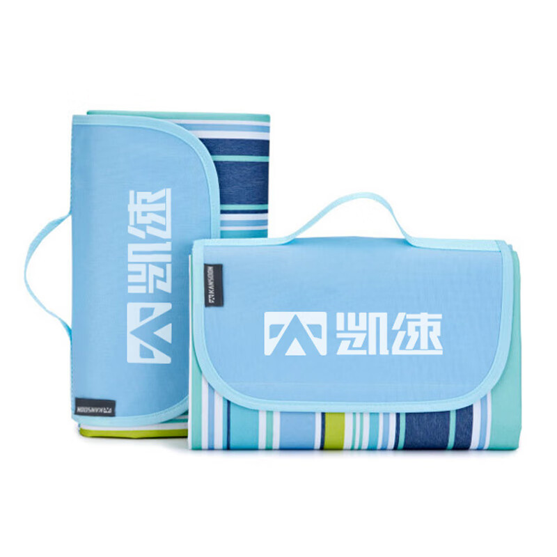 凯速（KANSOON） 防水防潮野餐垫 F17 145*200cm 蓝条纹 单位：张